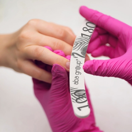 Bezpieczny pakiet - Pilnik BANAN STANDARD - FLAMING  #100/180